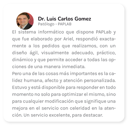 referencia_Luis Carlos Gomez
